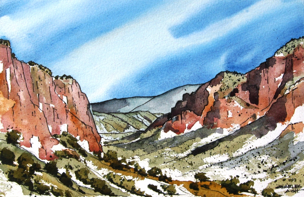 Bandelier Sketch