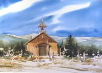 Church                at Llano, New Mexico