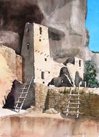 Cliff Palace                At Mesa Verde